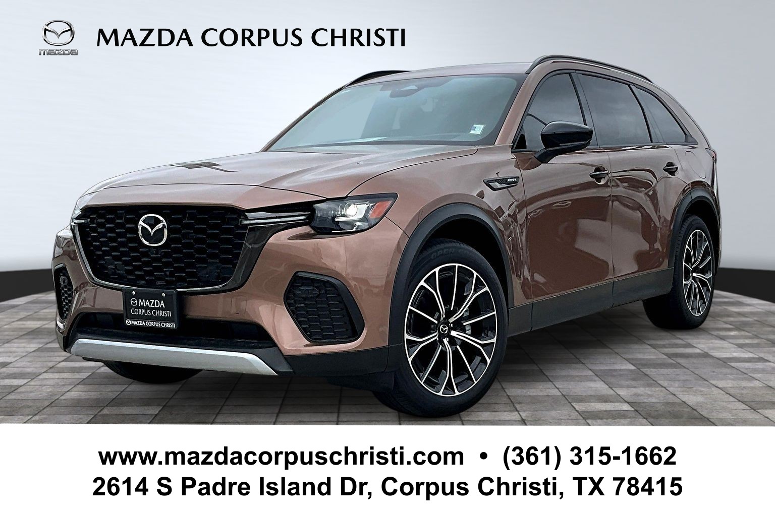 MAZDA オルゴール New Melting Copper Metallic 2025 Mazda CX-70 PHEV Premium Plus AWD
